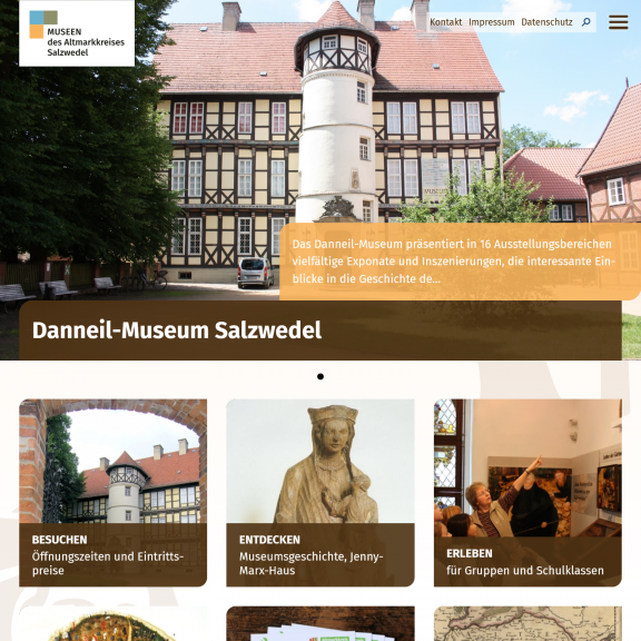 Startseite vom Danneil-Museum Startseite vom Danneil-Museum