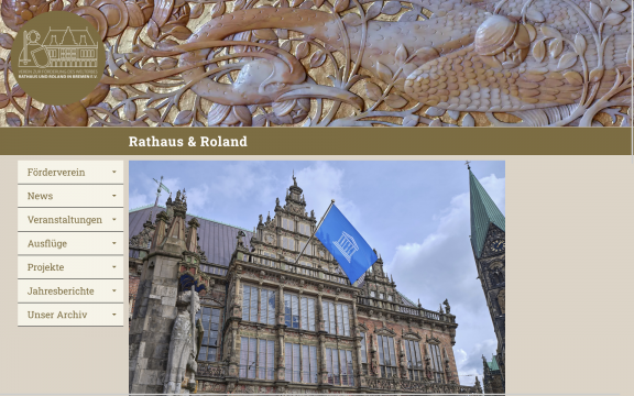 Startseite www.rathaus-roland.de