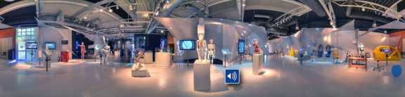 Panorama Obergeschoss DASA Arbeitswelt