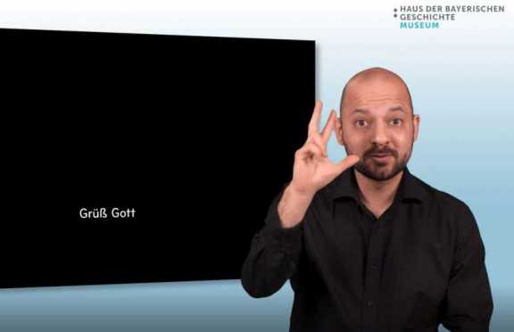 Screen Beitrag Gebärdensprache Screen Beitrag Gebärdensprache