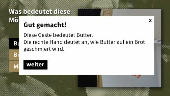 Lösungsscreen Spiel Lösungsscreen Spiel