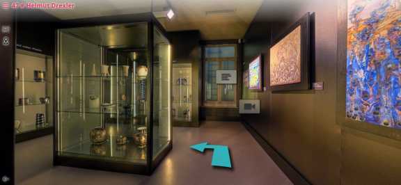 Helmut Drexler Raum, Panorama-Ausschnitt 