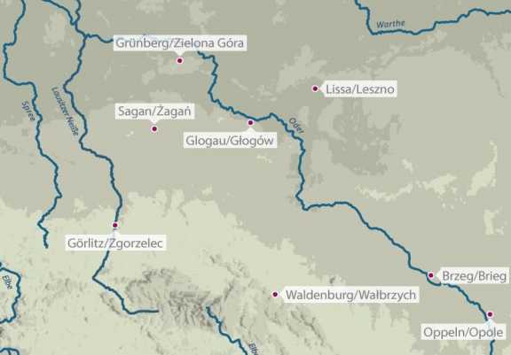 Europakarte Ausschnitt