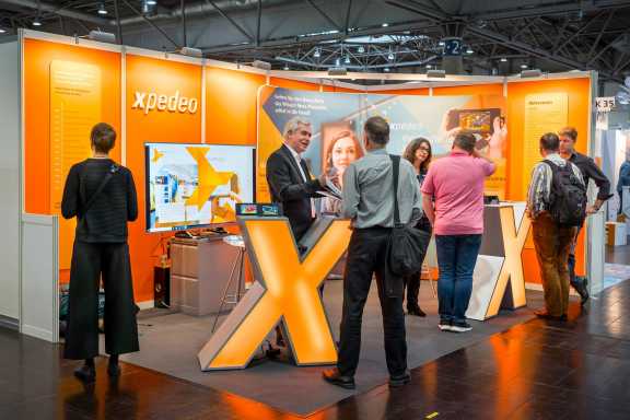 xpedeo Stand auf der MUTEC 2018