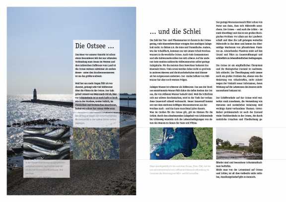 Broschüre für die Lotseninsel in der Schleimündung